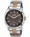 CITIZEN MEN'S DRIVE FROM CITIZEN ECO-DRIVE TWO-TONE STAINLESS STEEL BRACELET WATCH 40MM AW1146-55H