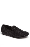 Steve Madden Grinder Embellished Venetian Loafer In Black