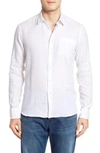 Vilebrequin Chemise En Lin Homme Unie In White