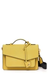 BOTKIER COBBLE HILL LEATHER CROSSBODY BAG - YELLOW,17H1541