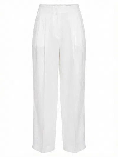 120%lino Pants In White