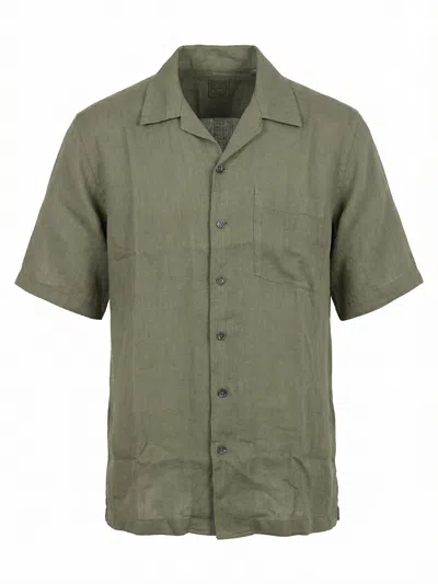 120%lino Relaxed Fit Shirt In Green