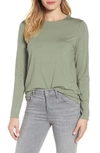 EILEEN FISHER CREWNECK TEE,R7VFF-T0011M