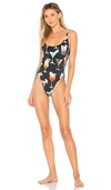 SAUVAGE SIDE LACE ONE PIECE,4993MTN