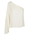 THEORY ONE SHOULDER BLOUSE,10369765