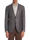 ERMENEGILDO ZEGNA Milano Check Sport Jacket