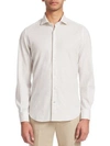 LORO PIANA Leisure-Fit Cotton Casual Button-Down Shirt