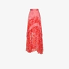 PETER PILOTTO PETER PILOTTO SILK MAXI SKIRT WITH FLORAL PATTERN,SK20PS1812496893