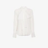 CHLOÉ CHLOÉ PUSSY BOW SILK BLOUSE,CHC18SHT5900412500129