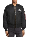 Bravado Alpha Industries X Def Jam Records Flight Jacket In Black
