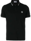 Stone Island Polo Shirt In Black