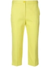 BOUTIQUE MOSCHINO CROPPED TAILORED TROUSERS,J0310081912609015