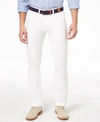 Tommy Hilfiger Men's Th Flex Stretch Regular-fit Chino Pant In White
