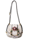 MIU MIU DAHLIA CRYSTAL SHOULDER BAG,10385627