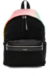 SAINT LAURENT SAINT LAURENT MINI OMBRE SATIN CITY BACKPACK IN PINK