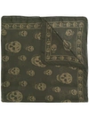 ALEXANDER MCQUEEN skull motif scarf,1106404Q06012641316