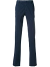 Incotex Chino Trousers In Blue In Blue