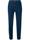 STELLA MCCARTNEY HIGH-WAISTED SLIM JEANS,450165SKH1012625395