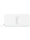 SAINT LAURENT ZIP AROUND WALLET,358094BOW0212639694