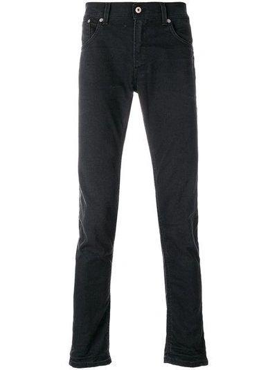 Dondup Classic Skinny Jeans In Black