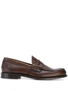 CHURCH'S PEMBREY LEATHER LOAFERS,EDB0039FG12629971