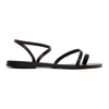 Ancient Greek Sandals Black Apli Eleftheria Sandals