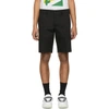 PRADA PRADA BLACK TAILORED SHORTS,SPE22 S - 121 - 1GQS