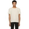 SAINT LAURENT SAINT LAURENT OFF-WHITE SAINT LAURENT 1971 BACK T-SHIRT,500653 YB2LS