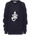 JW ANDERSON COTTON-BLEND SWEATER