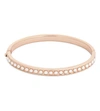 Ted Baker Clemara Crystal Bangle In Clear