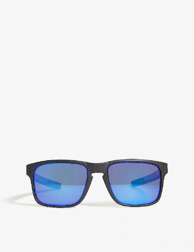 Oakley Polarized Sunglasses, Oo9417 59 Holbrook Xl In Black