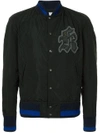 KOLOR LOGO PATCH BOMBER JACKET,18SCMG0710712558522