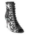 BALMAIN Calamity Lace-Up Leather Boots