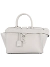 SAINT LAURENT SAINT LAURENT BABY MONOGRAM DOWNTOWN CABAS TOTE - GREY,436834D332N12521945