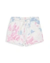 1212 GIRLS' COTTON FRENCH TERRY TRACK SHORTS - LITTLE KID