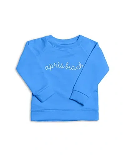 1212 Girls' The Pullover Apres Beach Sweatshirt - Little Kid In Marine Blue