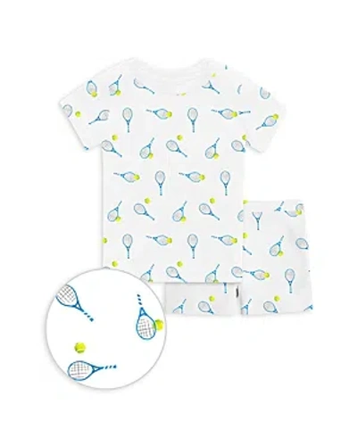 1212 Unisex Short Sleeve Pajama Set - Little Kid In White