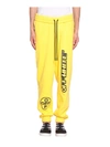 OFF-WHITE OFF COTTON SWEATtrousers,10386488