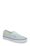 Vans Authentic Canvas Trainers In Baby Blue/ True White