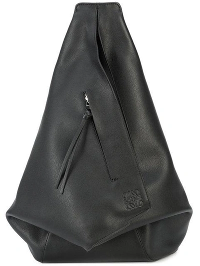 Loewe 黑色 Mochila Anton 背包 In Black