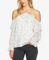 1.STATE OFF-THE-SHOULDER RUFFLED-SLEEVE TOP