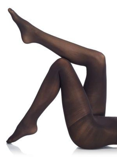 Hue Control Top Tights/two Pack In Black