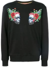 LES BENJAMINS FACE PRINT SWEATSHIRT,AOAMUSWCAR12645725