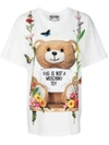 Moschino Printed T-shirt In White