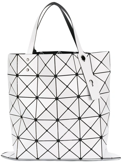 Bao Bao Issey Miyake Baobao Issey Miyake Lucent Tote Bag In White