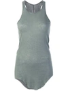 Rick Owens Viscose Sage Tank Top