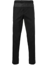 LES HOMMES URBAN LES HOMMES URBAN CLASSIC FITTED TROUSERS - BLACK,URE456AUE450A12615440