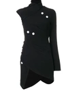 PROENZA SCHOULER ASYMMETRIC BUTTON-EMBELLISHED TOP,R174402BY08512540862