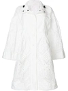 ERMANNO SCERVINO OPEN EMBROIDERY COAT,D320D353OJJ12641371