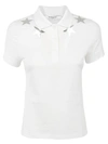 Givenchy Mirrored Star Polo Shirt In White